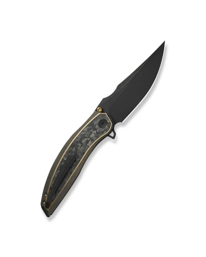 Ніж складаний мисливський Weknife Quinseris WE23093-2, Bohler M390, титан, сірий