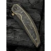 Ніж складаний мисливський Weknife Quinseris WE23093-2, Bohler M390, титан, сірий