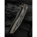 Ніж складаний мисливський Weknife Quinseris WE23093-2, Bohler M390, титан, сірий