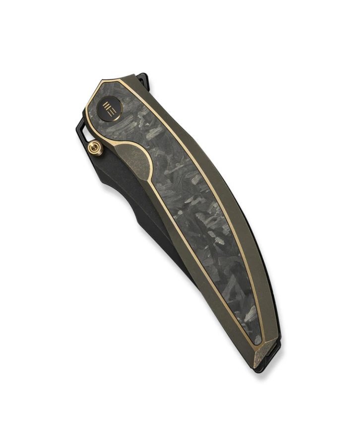 Ніж складаний мисливський Weknife Quinseris WE23093-2, Bohler M390, титан, сірий