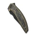 Ніж складаний мисливський Weknife Quinseris WE23093-2, Bohler M390, титан, сірий