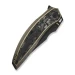 Ніж складаний мисливський Weknife Quinseris WE23093-2, Bohler M390, титан, сірий
