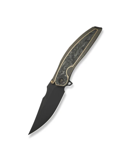 Ніж складаний мисливський Weknife Quinseris WE23093-2, Bohler M390, титан, сірий