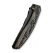 Ніж складаний мисливський Weknife Quinseris WE23093-2, Bohler M390, титан, сірий