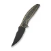 Ніж складаний мисливський Weknife Quinseris WE23093-2, Bohler M390, титан, сірий