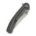 Ніж складаний туристичний Weknife Dracarys WE25061B-1, Bohler M390, титан, сірий