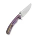 Ніж складаний туристичний Weknife Dracarys WE25061B-2, Bohler M390, титан, фіолетовий