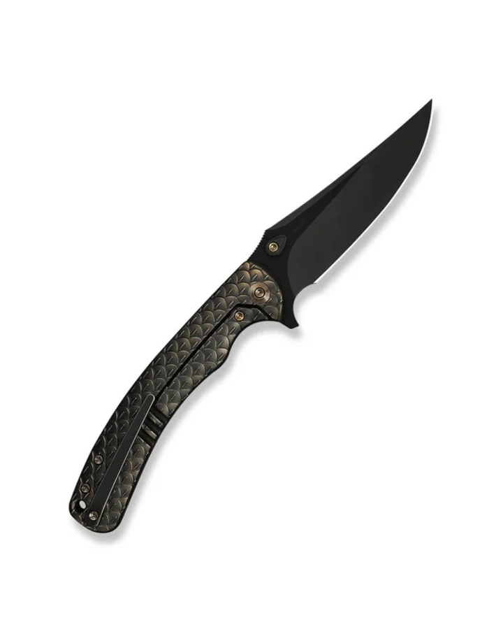 Ніж складаний туристичний Weknife Dracarys WE25061B-4, Bohler M390, титан, чорний