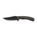Ніж складаний туристичний Weknife Dracarys WE25061B-4, Bohler M390, титан, чорний