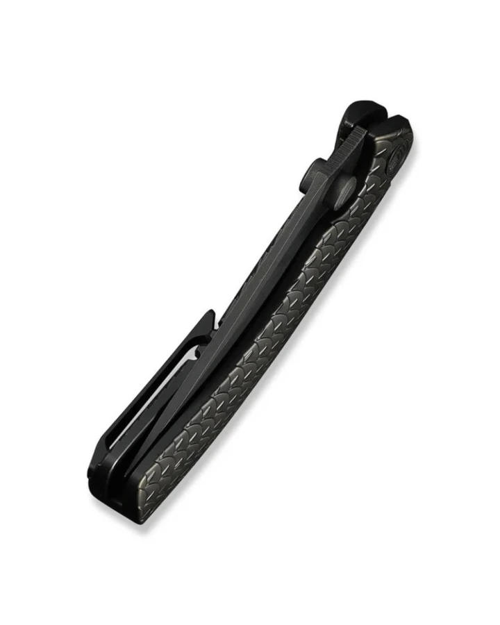 Ніж складаний туристичний Weknife Dracarys WE25061B-4, Bohler M390, титан, чорний
