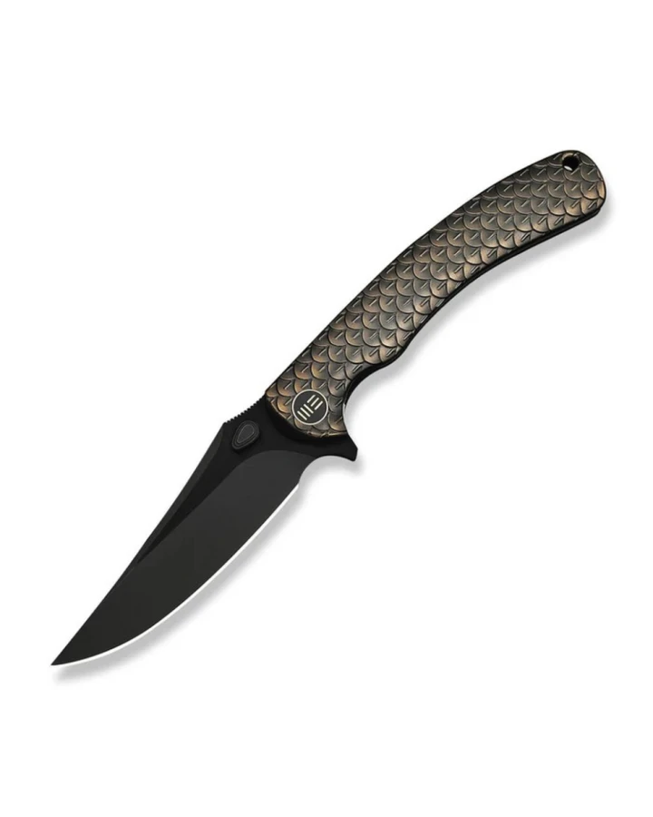 Ніж складаний туристичний Weknife Dracarys WE25061B-4, Bohler M390, титан, чорний