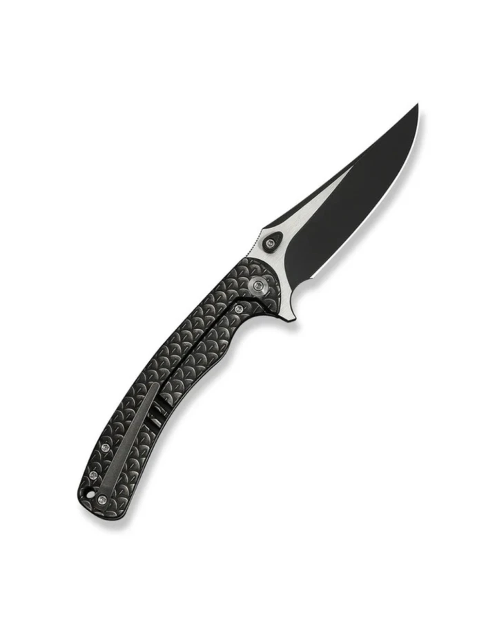 Ніж складаний туристичний Weknife Dracarys WE25061B-5, Bohler M390, титан, чорний