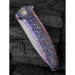 Ніж складаний Weknife Acuminal WE23070-4, Vanax, титан, фіолетовий
