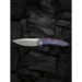 Ніж складаний Weknife Acuminal WE23070-4, Vanax, титан, фіолетовий
