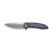 Ніж складаний Weknife Acuminal WE23070-4, Vanax, титан, фіолетовий