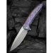 Ніж складаний Weknife Acuminal WE23070-4, Vanax, титан, фіолетовий