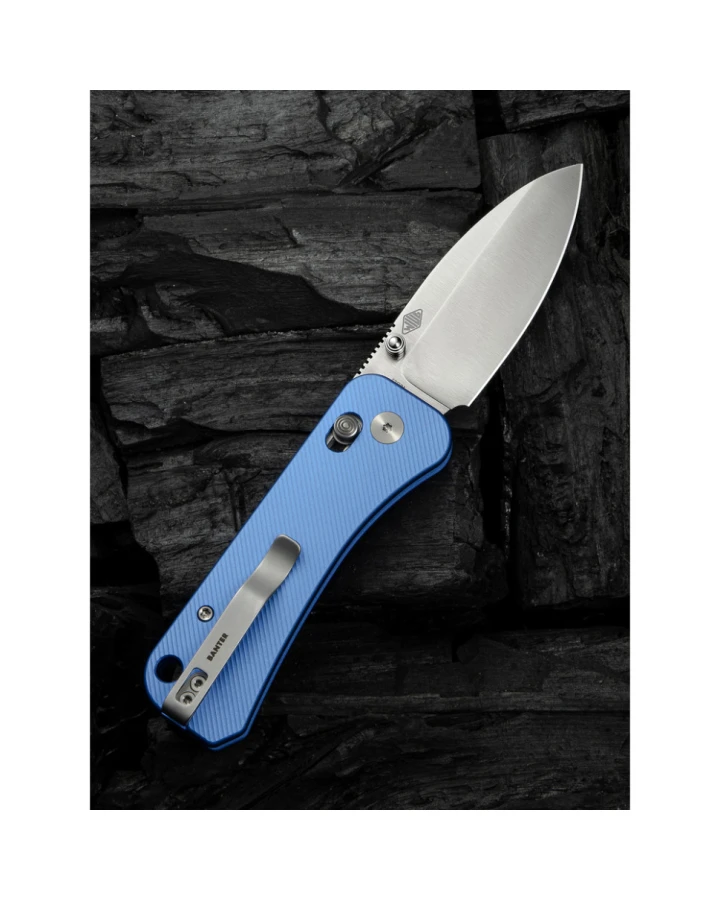 Ніж складаний Weknife Banter 2 WE23075-1, CPM-S35VN, алюміній, синій
