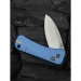 Ніж складаний Weknife Banter 2 WE23075-1, CPM-S35VN, алюміній, синій
