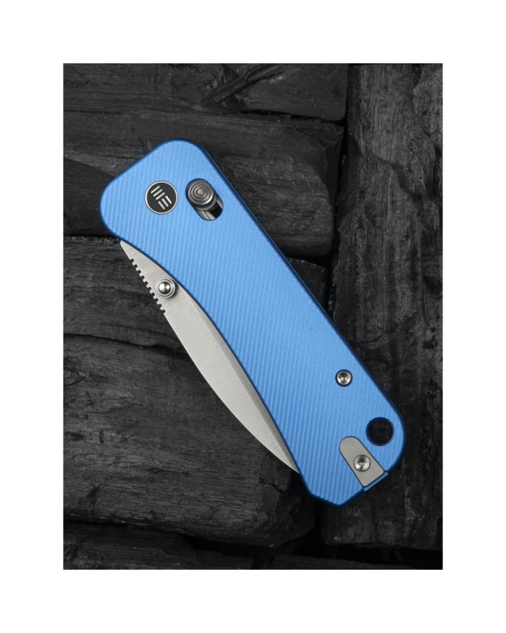 Ніж складаний Weknife Banter 2 WE23075-1, CPM-S35VN, алюміній, синій