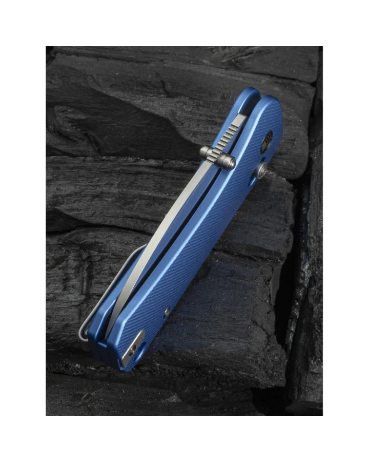 Ніж складаний Weknife Banter 2 WE23075-1, CPM-S35VN, алюміній, синій