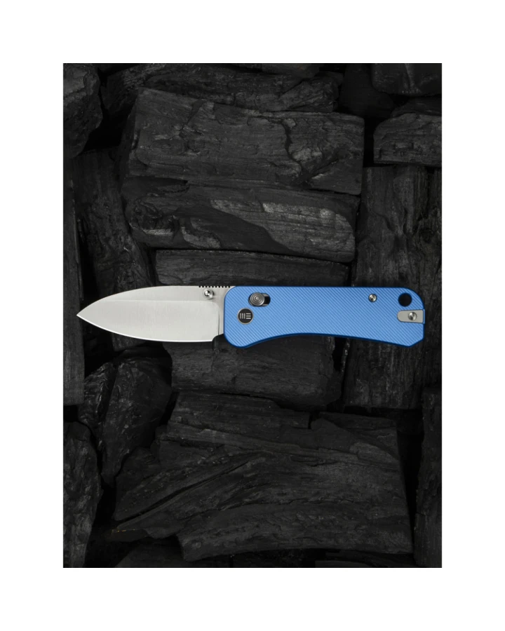 Ніж складаний Weknife Banter 2 WE23075-1, CPM-S35VN, алюміній, синій