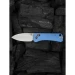 Ніж складаний Weknife Banter 2 WE23075-1, CPM-S35VN, алюміній, синій