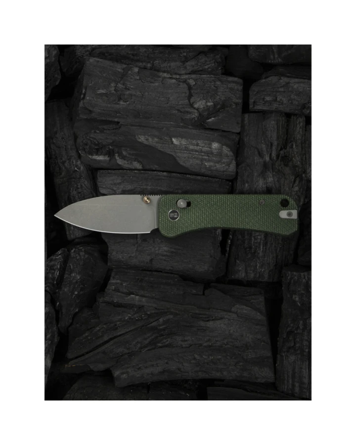 Ніж складаний Weknife Banter 2 WE23075-3, CPM-S35VN, мікарта, зелений