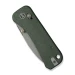 Ніж складаний Weknife Banter 2 WE23075-3, CPM-S35VN, мікарта, зелений