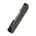 Ніж складаний Weknife Banter 2 WE23075-3, CPM-S35VN, мікарта, зелений