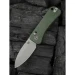 Ніж складаний Weknife Banter 2 WE23075-3, CPM-S35VN, мікарта, зелений