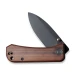 Ніж складаний Weknife Banter 2004K, CPM-S35VN, дерево, коричневий