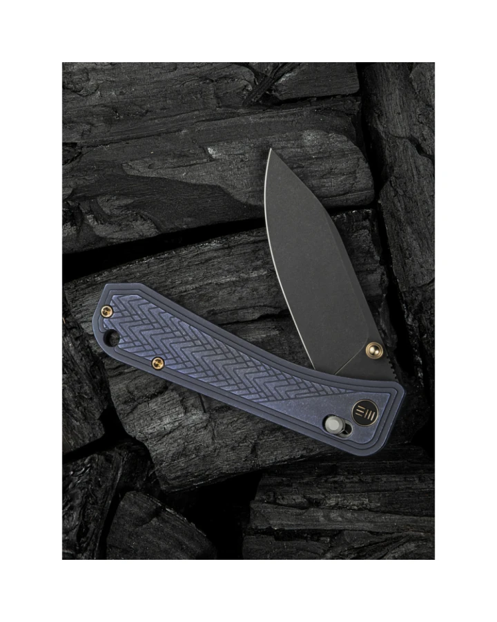 Ніж складаний Weknife Bougie Banter WE24009-1, CPM-S45VN, титан, сірий