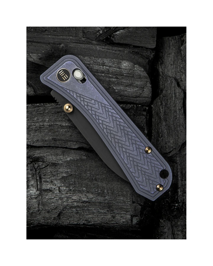 Ніж складаний Weknife Bougie Banter WE24009-1, CPM-S45VN, титан, сірий