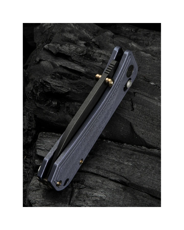Ніж складаний Weknife Bougie Banter WE24009-1, CPM-S45VN, титан, сірий