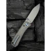 Ніж складаний Weknife Bougie Banter WE24009-2, CPM-S45VN, титан, сірий