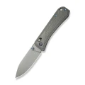 Ніж складаний Weknife Bougie Banter WE24009-2, CPM-S45VN, титан, сірий