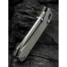 Ніж складаний Weknife Bougie Banter WE24009-2, CPM-S45VN, титан, сірий