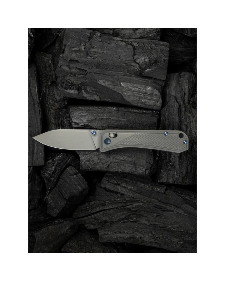 Ніж складаний Weknife Bougie Banter WE24009-2, CPM-S45VN, титан, сірий