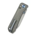 Ніж складаний Weknife Bougie Banter WE24009-2, CPM-S45VN, титан, сірий
