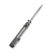 Ніж складаний Weknife Bougie Banter WE24009-2, CPM-S45VN, титан, сірий