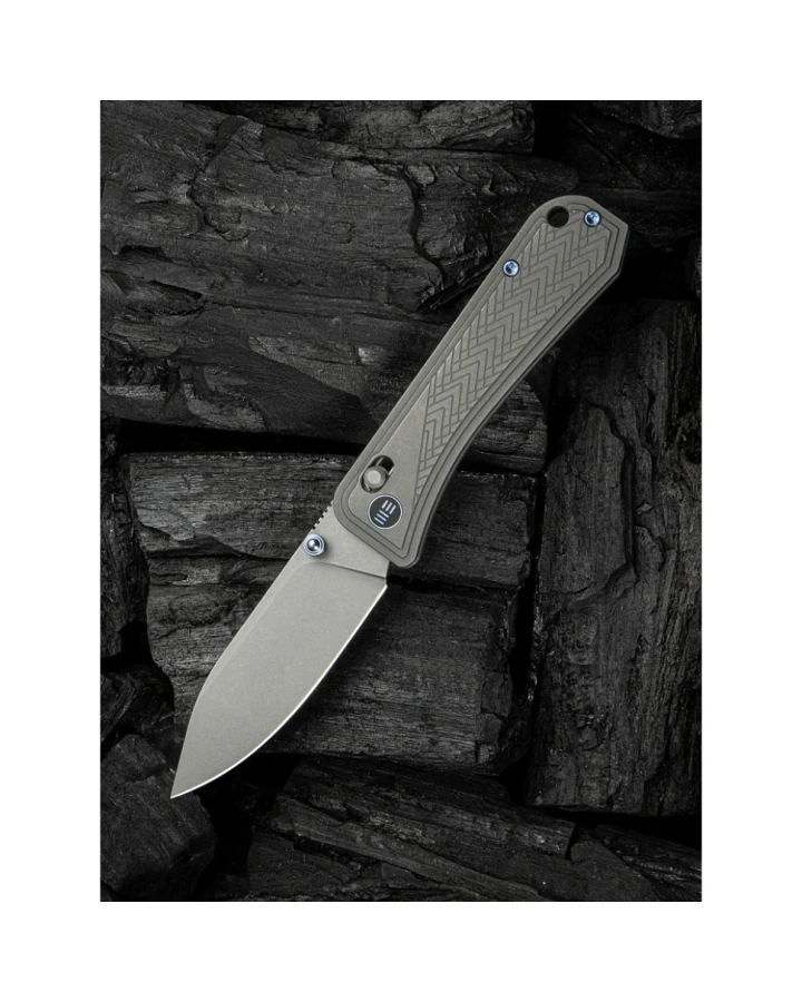 Ніж складаний Weknife Bougie Banter WE24009-2, CPM-S45VN, титан, сірий