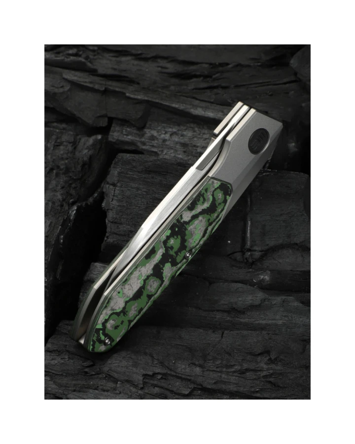 Ніж складаний Weknife Brr15 WE24007-4, Bohler M390, титан, зелений
