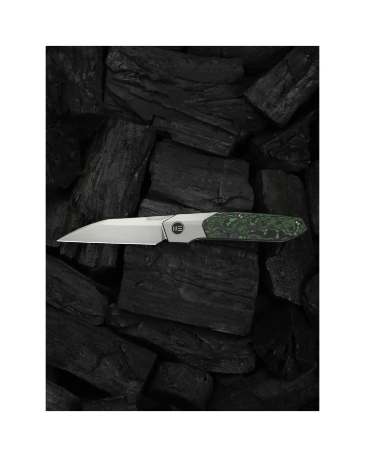 Ніж складаний Weknife Brr15 WE24007-4, Bohler M390, титан, зелений
