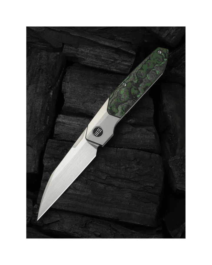 Ніж складаний Weknife Brr15 WE24007-4, Bohler M390, титан, зелений