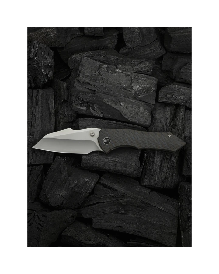 Ніж складаний Weknife High-Fin XL WE24010-4, CPM-20CV, титан, сірий