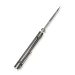 Ніж складаний Weknife High-Fin XL WE24010-4, CPM-20CV, титан, сірий