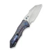 Ніж складаний Weknife High-Fin XL WE24010-5, CPM-20CV, титан, чорний