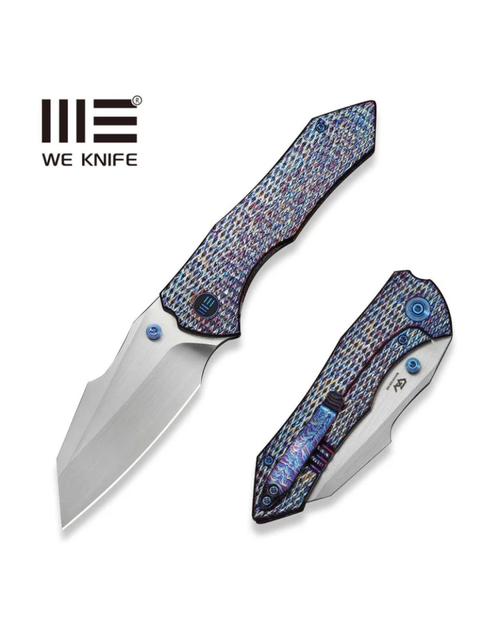 Ніж складаний Weknife High-Fin XL WE24010-5, CPM-20CV, титан, чорний