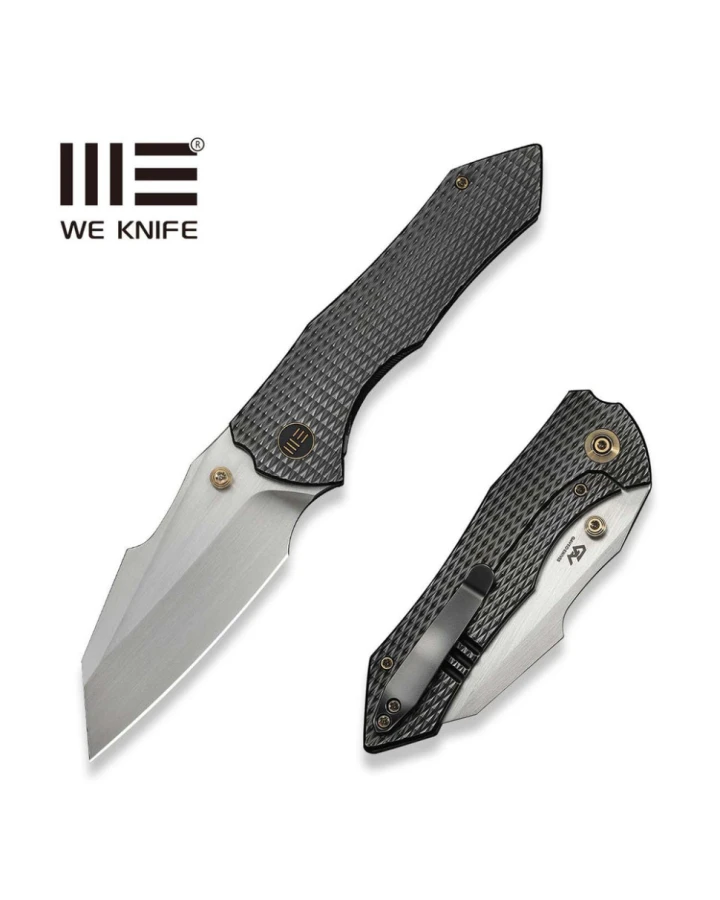 Ніж складаний Weknife High-Fin XL WE24010-6, CPM-20CV, титан, сірий