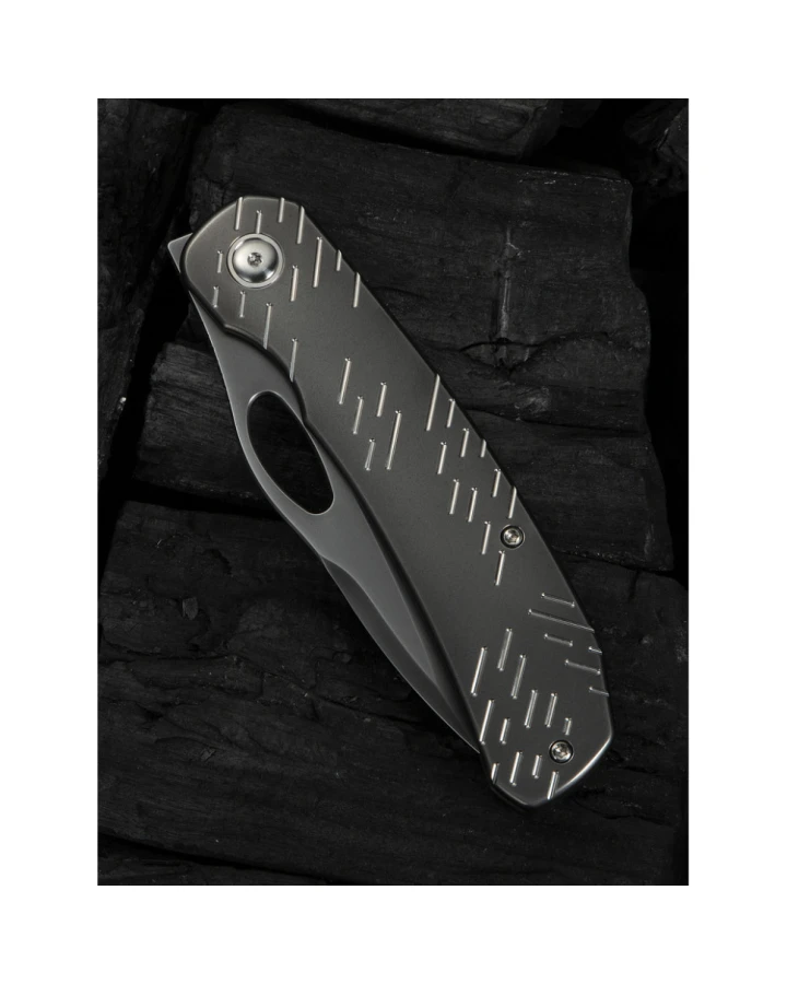 Ніж складаний Weknife Inmate WE23096B-4, CPM-20CV, титан, сірий